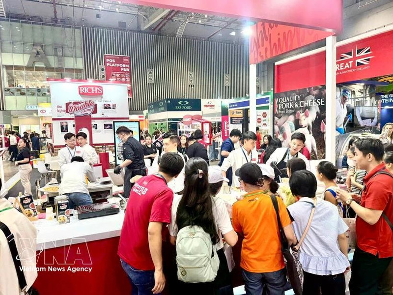 The Food & Hospitality Viet Nam 2026 and HOTELEX Viet Nam feature more than 400 exhibitors from 36 countries and territories (Photo: VNA)