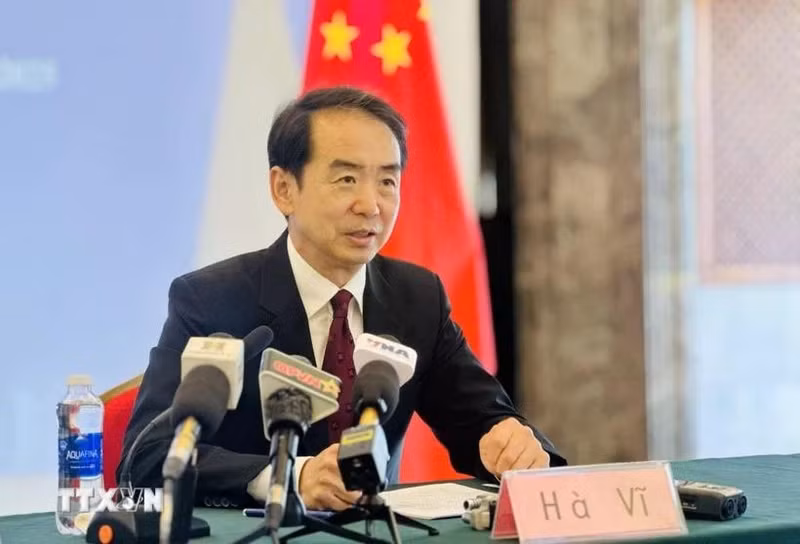 Chinese Ambassador to Viet Nam He Wei. (Photo: VNA)