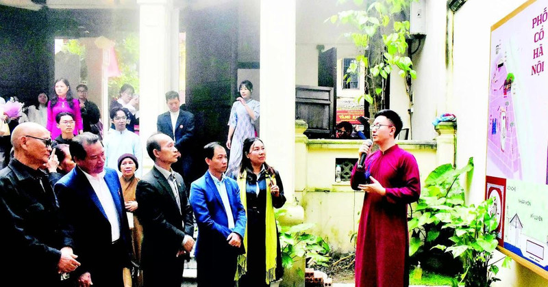 The storytelling heritage space at Kim Ngan Communal House is newly introduced to the public.