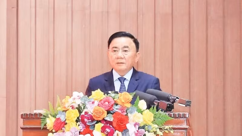 Tran Cam Tu, Politburo Member and Permanent Member of the CPV Central Committee’s Secretariat. (Photo: DUY LINH)