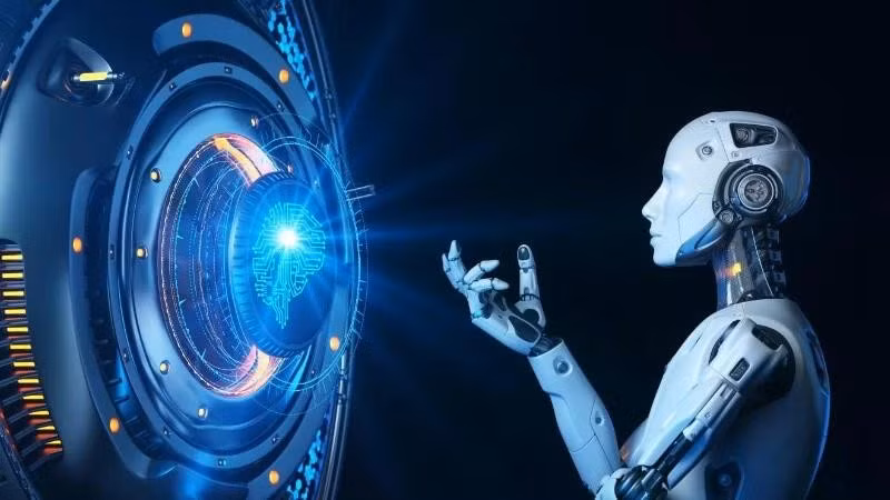 AI is a field of computer science concerned with the process of replicating human intelligence in machines.