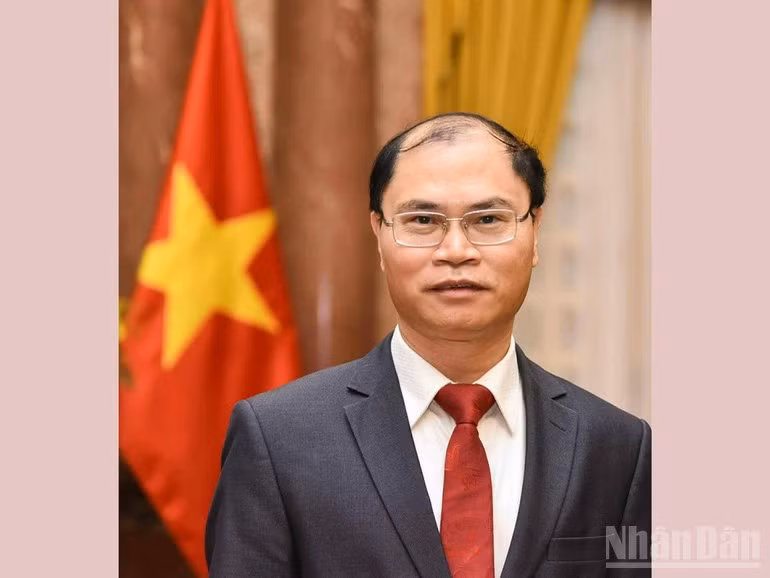Vietnamese Ambassador to Pakistan Pham Anh Tuan. (Photo: KHANH LAN)