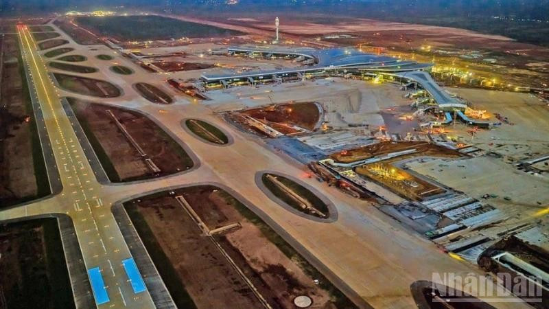 Phase 1 in the construction of Long Thanh International Airport has been completed.
