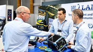 People visit the AfricaCom exhibition during the Africa Tech Festival 2025 in Cape Town, South Africa, Nov. 11, 2025. The Africa Tech Festival kicked off on Tuesday in Cape Town, the legislative capital of South Africa, gathering innovators, policymakers, and investors to explore how technology can drive a more inclusive digital future for Africa. (Photo: Xinhua)