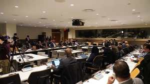 Representatives from nearly 40 founding member states attend a meeting to launch the Group of Friends of Global Governance at the UN headquarters in New York, on Dec. 9, 2025. The Group of Friends of Global Governance was officially established at the UN headquarters in New York on Tuesday. (Photo: Xinhua)