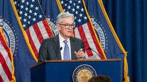 U.S. Federal Reserve Chair Jerome Powell attends a press conference in Washington, D.C., the United States, Dec. 10, 2025. The U.S. Federal Reserve on Wednesday decided to lower the target range for the federal funds interest rate by 25 basis points to 3.5 to 3.75 percent, marking its third rate cut this year. (Photo: Xinhua)