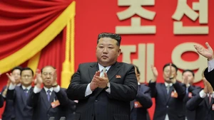 The Ninth Congress of the Workers' Party of Korea (WPK), the ruling party of the Democratic People's Republic of Korea has elected Kim Jong Un as the party's general secretary, the official Korean Central News Agency (KCNA) reported on Feb. 23, 2026. (KCNA/Handout via Xinhua)