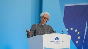 European Central Bank (ECB) President Christine Lagarde attends a press conference in Frankfurt, Germany, March 19, 2026. The ECB on Thursday kept key interest rates unchanged as heightened geopolitical tensions weigh on the outlook of inflation and economy in the euro area. (ECB/Handout via Xinhua)