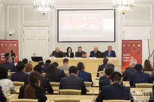 The opening ceremony of Viet Nam Economic Day in Saint Petersburg. (Photo: XUAN HUNG)