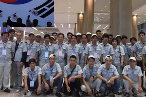 Workers employed in the Republic of Korea. (Illustrative photo: Colab)