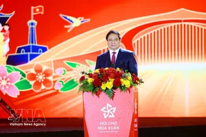 Prime Minister Pham Minh Chinh delivers closing remarks at the Spring Fair 2026. Photo: VNA