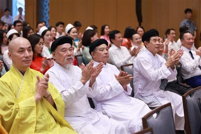 Delegates at the launching ceremony (Photo: VNA) Delegates at the launching ceremony (Photo: VNA)