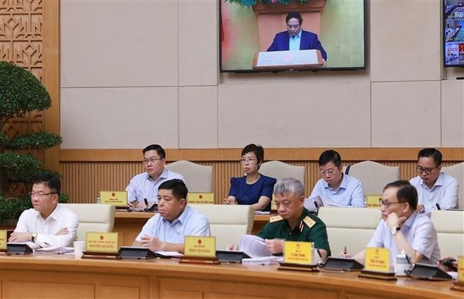 At the Government's September meeting (Photo: VNA) At the Government's September meeting (Photo: VNA)