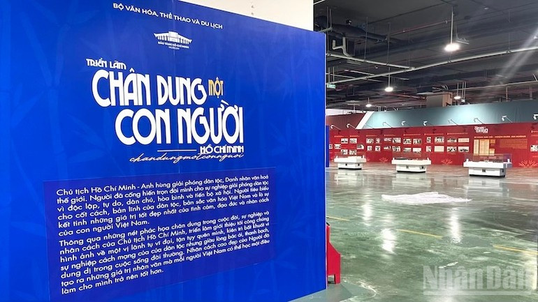 Exhibition about President Ho Chi Minh. Exhibition about President Ho Chi Minh.