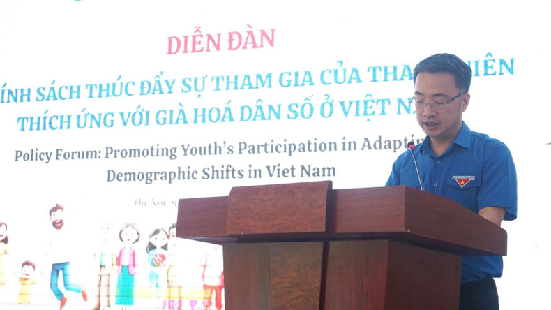 Nguyen Tuong Lam, Secretary of the Central Committee of the Ho Chi Minh Communist Youth Union. (Photo: PV) thanhnien2-9296-3193.jpg