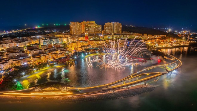 A view of Sunset Town in Phu Quoc (Photo: Sun Group)