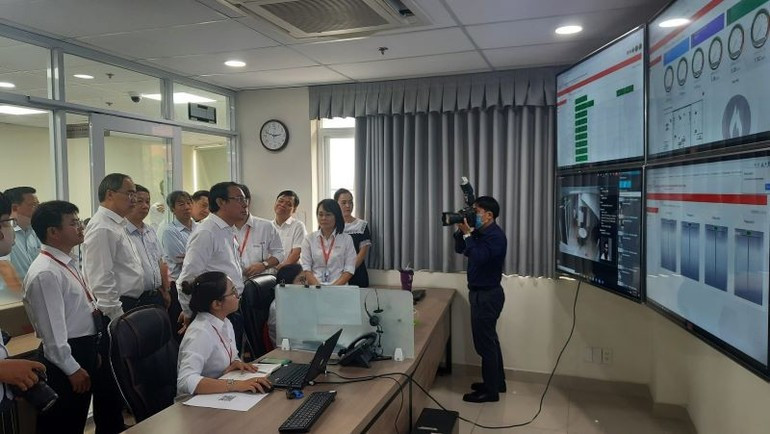 Quang Trung Software City (Ho Chi Minh City) applies digital solutions for internal management. cds-1.jpg