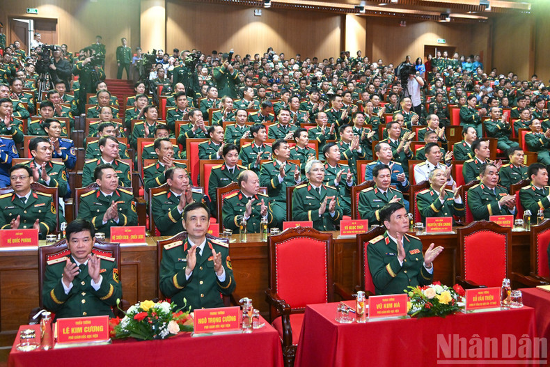 Delegates attend the opening ceremony of the 2025–2026 academic year of the National Defence Academy.