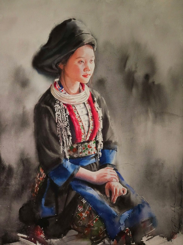 Young ethnic minority women have become muses deeply connected with the artist.