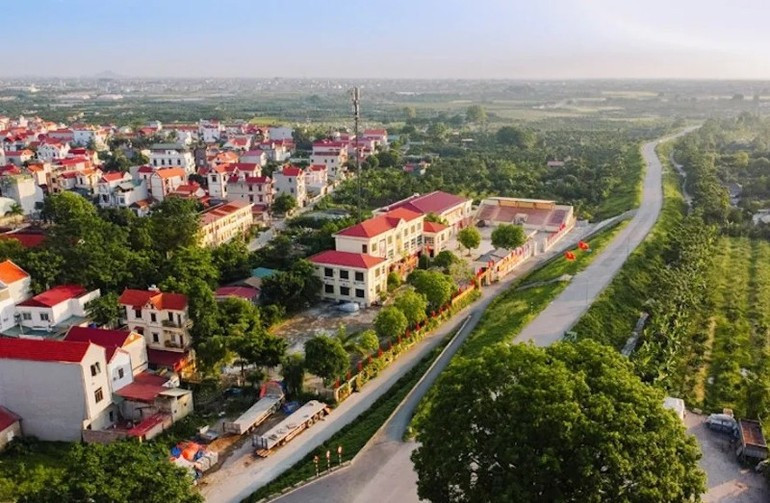 Ha Noi's rural infrastructure is becoming increasingly spacious and beautiful. hn1.jpg
