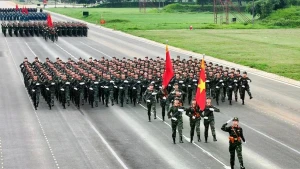 In pictures: First joint rehearsal held for National Day parade