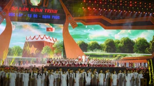 Art programme features Viet Nam's 80-year journey of independence, freedom, happiness