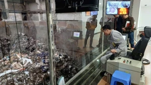 A waste-to-energy plant in Bac Ninh Province.