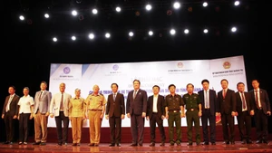 Delegates at the launch of the Pacific Friendship programme 2025 in Quang Tri province on September 9. (Photo: VNA)