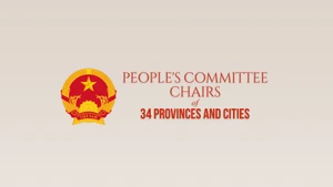 Infographic: People's Committee Chairs of 34 provinces and cities