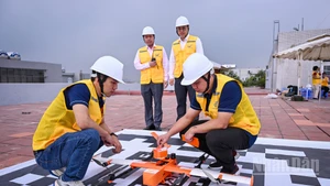 In pictures: Viet Nam conducts first UAV trial for medical transport