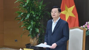 Deputy Prime Minister Mai Van Chinh addresses the event. (Photo: VGP)