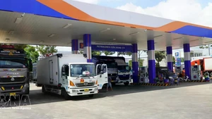 A petrol station in Dong Thap Province. (Photo: VNA)