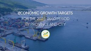 Infographic: Economic growth targets for the 2026-2030 period by province and city