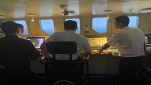 The maritime simulator developed by Viettel High Technology Industries Corporation.