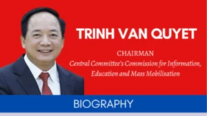 Infographic: Biography of Chairman of the Party Central Committee's Commission for Information, Education and Mass Mobilisation