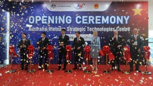 The opening ceremony of the Australia-Viet Nam Strategic Technology Centre.