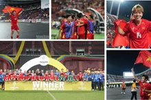 The Vietnamese football achieved unexpected success in 2025. (Photo: NDO)