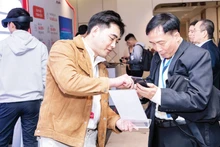 Businesses are paying increasing attention to cybersecurity and data protection solutions. (Photo: HIEP DUC/NDO)