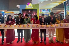 The opening ceremony of the Da Nang Tourism booth took place on February 5 (local time) with the participation of Le Quang Bien, Consul General of Viet Nam in India.