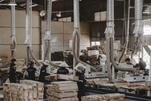 Wood production at Thien Loc Import-Export Company. (Photo: NDO)