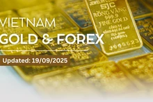 Infographic: Gold bars unchanged and gold rings decrease on September 19