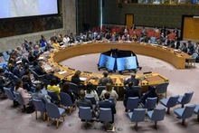 An overview of a meeting of the UN Security Council in New York, the US. (Photo: Xinhua/VNA)
