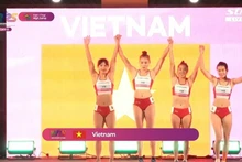 Vietnamese athletes at the Asian Athletics Championships (Photo: Vietnam Athletics Federation)