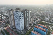 In the inner-city area of Ha Noi, apartment prices have increased dramatically to 5-6 billion VND or more. (Photo: nhandan.vn)