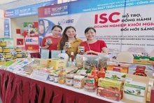 Exhibition and introduction of scientific and technological products in Hai Phong to support startups. (Photo: nhandan.vn)