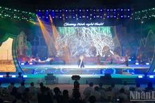 Art performance at the ceremony. (Photo: NDO)