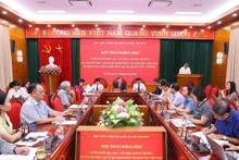 Overview of the scientific seminar “Declaration of Independence – Historical Document Opening the Era of Independence, Freedom, and Happiness of the Vietnamese Nation”. (Photo: NDO)