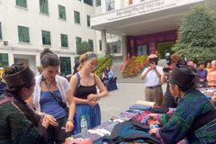 The event attracts a large number of foreign visitors.