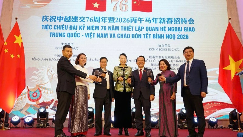 The delegates perform the opening ceremony.