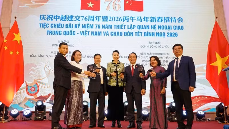 The delegates perform the opening ceremony.